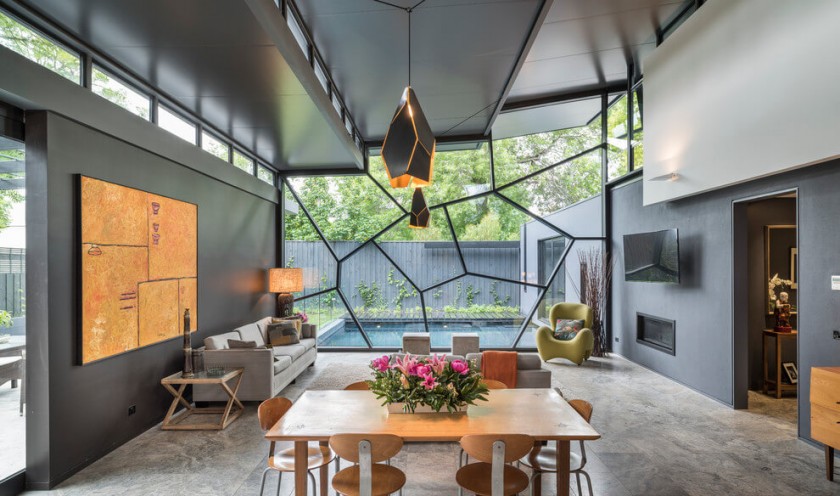casa-com-moderna-parede-de-vidro-em-melbourne-na-australia
