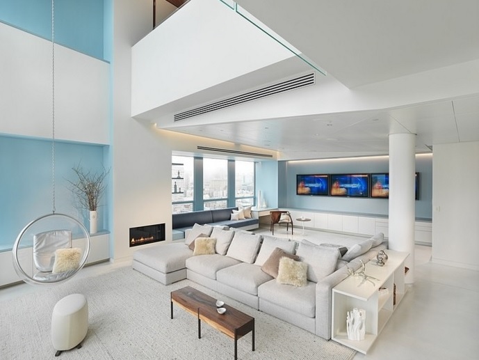 Interiores de loft duplex por Winder Gibson
