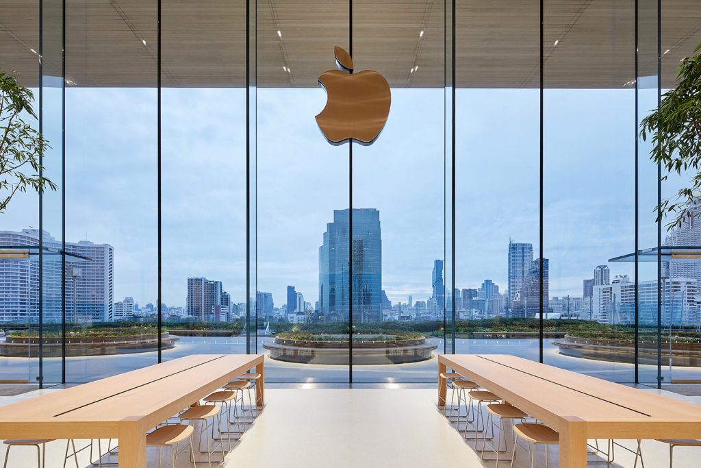 fachada-de-vidro-apple-store-bangkok-tailandia